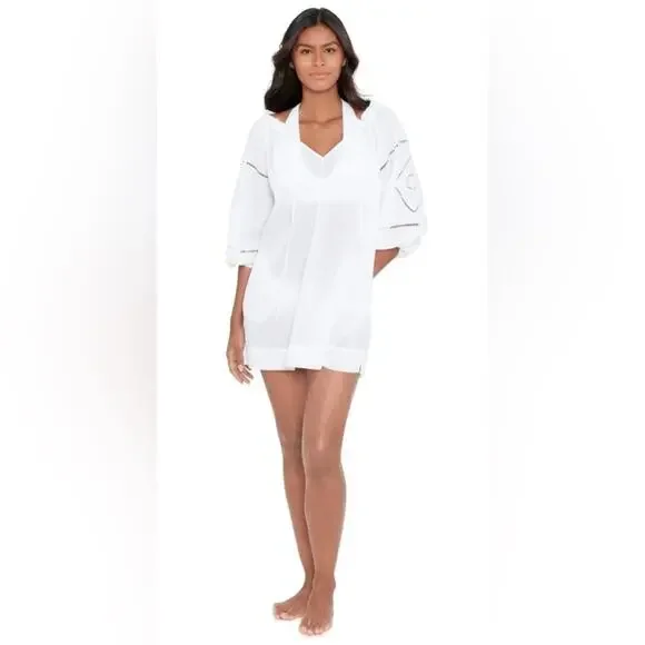 white beach club dress White Beach Dress | Lace Style main image 1